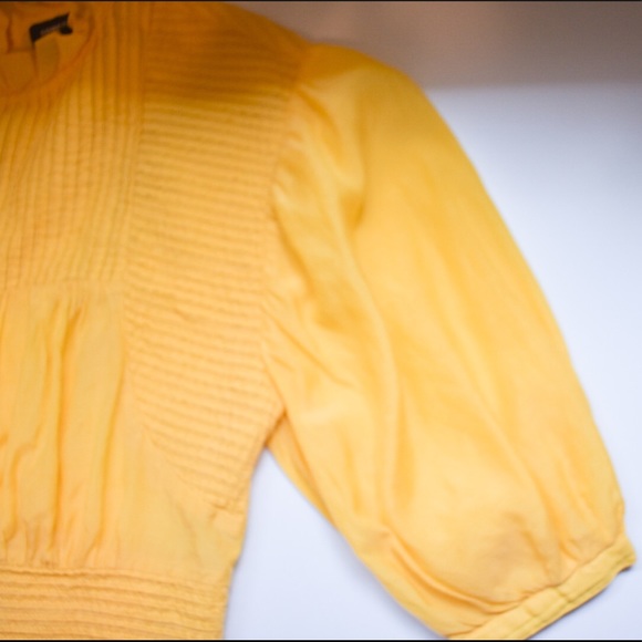 Something Navy Pleated Peplum Top - Picture 6 of 8